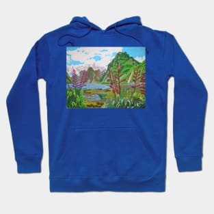 The beauty of Milford Sound, New Zealand Hoodie